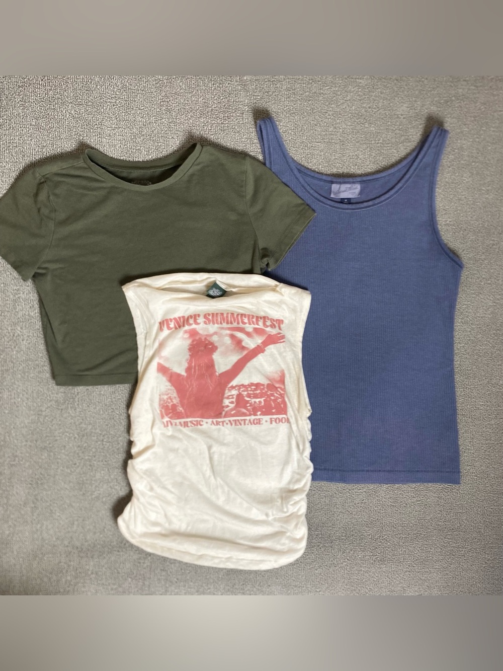 Target Brands Everyday Casual Bundle Tank Top Cropped Top- Daily Wear Summer